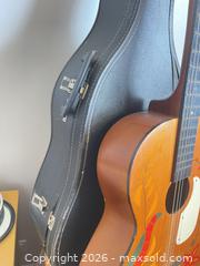 MaxSold Auction: Unbranded 3/4 Parlor Acoustic Guitar with Painted Finish - Burlington (Ontario, Canada) SELLER MANAGED Moving Online Auction - Lorne Street (CONDO)