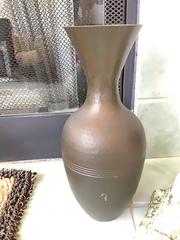 MaxSold Auction: Cherub Pedestal Planter with Bronze Floor Vase - Carson (California, USA) PARTNER MANAGED Estate Sale Online Auction -  South Perry Street