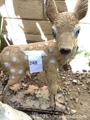 MaxSold Auction: Concrete Garden Statues - Deer Fawn, Hen, Small Lizard - Carson (California, USA) PARTNER MANAGED Estate Sale Online Auction -  South Perry Street