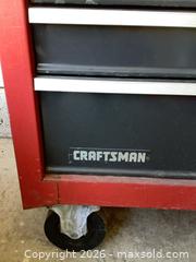MaxSold Auction: Craftsman Red & Black Rolling Tool Chest, 27 x 18 x 40 in - Carson (California, USA) PARTNER MANAGED Estate Sale Online Auction -  South Perry Street