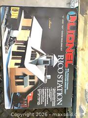MaxSold Auction: Lionel O Gauge Train Set with Rico Station Kit & Transformer - Carson (California, USA) PARTNER MANAGED Estate Sale Online Auction -  South Perry Street