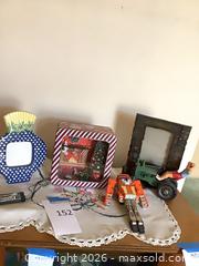 MaxSold Auction: Lot: Decorative Frame, Holiday Tin, Vintage Toy Robot & More - Carson (California, USA) PARTNER MANAGED Estate Sale Online Auction -  South Perry Street
