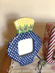 MaxSold Auction: Lot: Decorative Frame, Holiday Tin, Vintage Toy Robot & More - Carson (California, USA) PARTNER MANAGED Estate Sale Online Auction -  South Perry Street