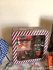 MaxSold Auction: Lot: Decorative Frame, Holiday Tin, Vintage Toy Robot & More - Carson (California, USA) PARTNER MANAGED Estate Sale Online Auction -  South Perry Street