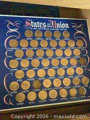 MaxSold Auction: Lot of 10+ Books, 50-State Coin Collector Board & Small Accessories - Carson (California, USA) PARTNER MANAGED Estate Sale Online Auction -  South Perry Street