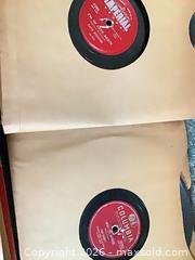 MaxSold Auction: Lot of 7-inch (45 RPM) Vinyl Records with Sleeves (1950s–1960s) - Carson (California, USA) PARTNER MANAGED Estate Sale Online Auction -  South Perry Street