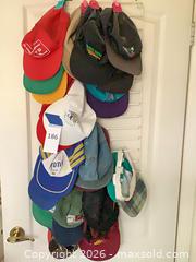 MaxSold Auction: Lot of Multiple Adjustable Baseball Caps - Mixed Colors & Materials - Carson (California, USA) PARTNER MANAGED Estate Sale Online Auction -  South Perry Street