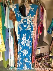 MaxSold Auction: Mixed Lot: Dresses & Shirts - Blue, White, Multicolor, XL & Mixed - Carson (California, USA) PARTNER MANAGED Estate Sale Online Auction -  South Perry Street