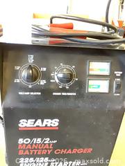 MaxSold Auction: Sears 6V/12V Manual Battery Charger & Jump Starter - Carson (California, USA) PARTNER MANAGED Estate Sale Online Auction -  South Perry Street