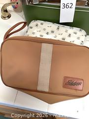 MaxSold Auction: Vintage Small Train Case with Two Cosmetic Pouches - Carson (California, USA) PARTNER MANAGED Estate Sale Online Auction -  South Perry Street