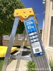 MaxSold Auction: Werner Aluminum 6 ft A-Frame Step Ladder, 250 lb Capacity - Carson (California, USA) PARTNER MANAGED Estate Sale Online Auction -  South Perry Street