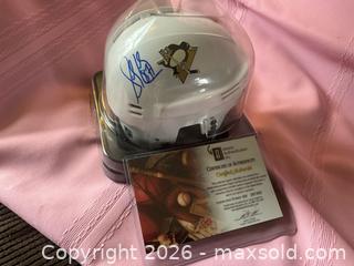 MaxSold Auction: Crosby autographed helmet - North Dundas (Ontario, Canada) SELLER MANAGED Downsizing Online Auction - Queen Street