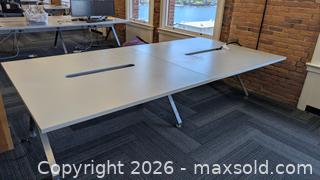 MaxSold Auction: Herman Miller 4 person work station #2 - Victoria (British Columbia, Canada) SELLER MANAGED Commercial Liquidation Online Auction - Bastion Square