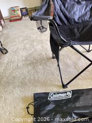 MaxSold Auction: 2 Coleman Foldout Beach/Camp Chairs - San Jose (California, USA) PARTNER MANAGED Downsizing Online Auction - San Gabriel Way