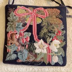 MaxSold Auction: 5 Needlepointed Seat Cushions - San Jose (California, USA) PARTNER MANAGED Downsizing Online Auction - San Gabriel Way
