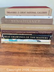 MaxSold Auction: 8 Vintage Books of Art Collections and Famous Artists - San Jose (California, USA) PARTNER MANAGED Downsizing Online Auction - San Gabriel Way