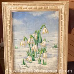 MaxSold Auction: Original Oil Painting by Charles Le Maire - San Jose (California, USA) PARTNER MANAGED Downsizing Online Auction - San Gabriel Way