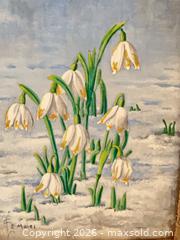 MaxSold Auction: Original Oil Painting by Charles Le Maire - San Jose (California, USA) PARTNER MANAGED Downsizing Online Auction - San Gabriel Way