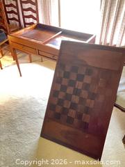 MaxSold Auction: Vintage Chess & Backgammon Table  - San Jose (California, USA) PARTNER MANAGED Downsizing Online Auction - San Gabriel Way