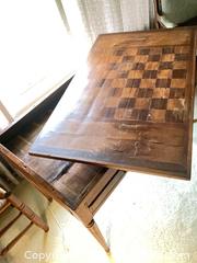 MaxSold Auction: Vintage Chess & Backgammon Table  - San Jose (California, USA) PARTNER MANAGED Downsizing Online Auction - San Gabriel Way