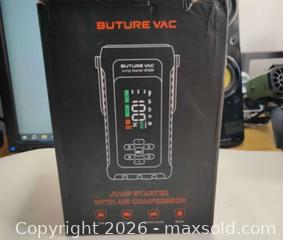 MaxSold Auction: Car Battery Jump Starter ST001 with Air Tire Compressor and Work Light - Rechargable - Toronto (Ontario, Canada) SELLER MANAGED Downsizing Online Auction - Metropolitan Road (STORAGE)