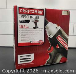 MaxSold Auction: Craftsman Impact Driver 19.2V - Toronto (Ontario, Canada) SELLER MANAGED Downsizing Online Auction - Metropolitan Road (STORAGE)