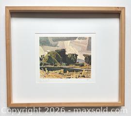 MaxSold Auction: Framed “Bancroft” Hand Signed Group of Seven print by A.J.Casson 20 x 24 with COA - Otonabee-South Monaghan (Ontario, Canada) PARTNER MANAGED Reseller Online Auction - Dougall Drive