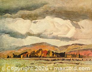 MaxSold Auction: Group of Seven Lithograph Hand Signed by A.J.Casson “October Quebec” with COA 11 x 13 - Otonabee-South Monaghan (Ontario, Canada) PARTNER MANAGED Reseller Online Auction - Dougall Drive