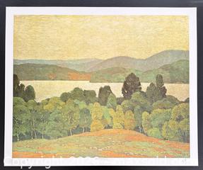 MaxSold Auction: Hand Signed Group of Seven Lithograph by A.J. Casson “Lake Kashagawigamog” 20 x 24 with COA Great Size - Otonabee-South Monaghan (Ontario, Canada) PARTNER MANAGED Reseller Online Auction - Dougall Drive