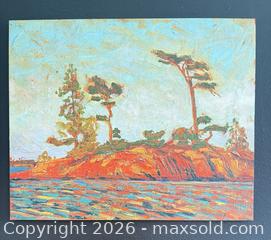 MaxSold Auction: Masters of Canada Icon “Split Rock” by Tom Thomson - Otonabee-South Monaghan (Ontario, Canada) PARTNER MANAGED Reseller Online Auction - Dougall Drive
