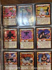 MaxSold Auction: DragonBall Z ( DBZ ) Ani-Mayhem set 2 card lot - Ottawa (Ontario, Canada) SELLER MANAGED Downsizing Online Auction - St.-Denis Street