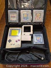 MaxSold Auction: Nintendo Original Game Boy with Games & Accessories - Ottawa (Ontario, Canada) SELLER MANAGED Downsizing Online Auction - St.-Denis Street