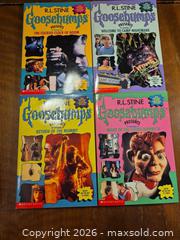 MaxSold Auction: R.L. Stine Goosebumps Paperback Lot of 10 books - Ottawa (Ontario, Canada) SELLER MANAGED Downsizing Online Auction - St.-Denis Street