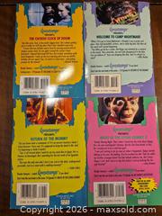 MaxSold Auction: R.L. Stine Goosebumps Paperback Lot of 10 books - Ottawa (Ontario, Canada) SELLER MANAGED Downsizing Online Auction - St.-Denis Street