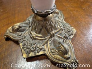 MaxSold Auction: Victorian Rococo 3-Arm Candelabra / candle holder - Ottawa (Ontario, Canada) SELLER MANAGED Downsizing Online Auction - St.-Denis Street