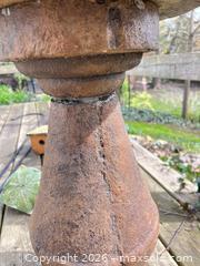 MaxSold Auction: Concrete Dragonfly Birdbath with Assorted Birdhouses & Shepherd Hooks - London (Ontario, Canada) PARTNER MANAGED Moving Online Auction - Manchester Road