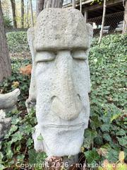 MaxSold Auction: Concrete Garden Statue Lot — Animal & Tiki Yard Accents (6–20) - London (Ontario, Canada) PARTNER MANAGED Moving Online Auction - Manchester Road