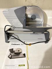MaxSold Auction: Cuisinart CFS-155C Electric Food / Meat Slicer - London (Ontario, Canada) PARTNER MANAGED Moving Online Auction - Manchester Road