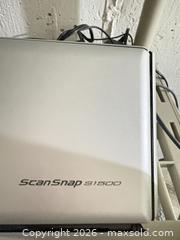 MaxSold Auction: Fujitsu ScanSnap S1500 Document Scanner USB Silver/Black - London (Ontario, Canada) PARTNER MANAGED Moving Online Auction - Manchester Road