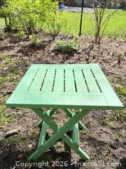 MaxSold Auction: Green Plastic Adirondack Outdoor 3-Piece Set - London (Ontario, Canada) PARTNER MANAGED Moving Online Auction - Manchester Road