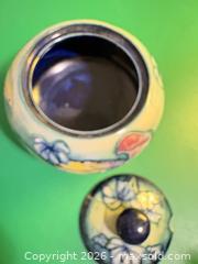 MaxSold Auction: Moorcroft Covered Jar / Lidded Bowl, Made in England - London (Ontario, Canada) PARTNER MANAGED Moving Online Auction - Manchester Road