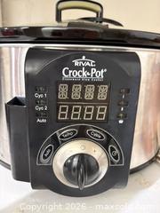 MaxSold Auction: Rival 6-Quart Digital Programmable Slow Cooker - London (Ontario, Canada) PARTNER MANAGED Moving Online Auction - Manchester Road