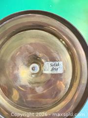 MaxSold Auction: Set of 3 Brass & Glass Hurricane Candle Holders, Medium - London (Ontario, Canada) PARTNER MANAGED Moving Online Auction - Manchester Road