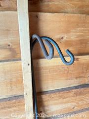 MaxSold Auction: Set of 7 Metal Shepherd Hooks — Multiple Sizes, Black Coated - London (Ontario, Canada) PARTNER MANAGED Moving Online Auction - Manchester Road