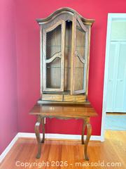 MaxSold Auction: Solid Wood Hutch Secretary Desk, French Provincial Style, 30x18.75x79 - London (Ontario, Canada) PARTNER MANAGED Moving Online Auction - Manchester Road