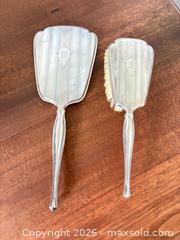 MaxSold Auction: Sterling Silver Art Deco Vanity Set — Mirror & Brush (Monogram W) - London (Ontario, Canada) PARTNER MANAGED Moving Online Auction - Manchester Road