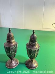 MaxSold Auction: Victorian-Style Sterling Silver Salt & Pepper Shaker Pair - London (Ontario, Canada) PARTNER MANAGED Moving Online Auction - Manchester Road