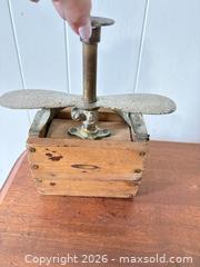 MaxSold Auction: Vintage Wooden Dough Bowl, Scoop, Butter Press & Metal-Top Press - London (Ontario, Canada) PARTNER MANAGED Moving Online Auction - Manchester Road