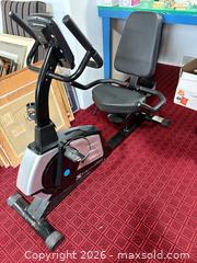 MaxSold Auction: XTERRA XT451 Recumbent Exercise Bike, Black/Silver - London (Ontario, Canada) PARTNER MANAGED Moving Online Auction - Manchester Road