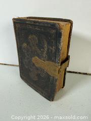MaxSold Auction: Antique Single Clasp Photo Album - Rush (New York, USA) PARTNER MANAGED Estate Sale Online Auction - Honeoye Falls Five Points Road.